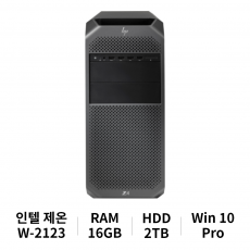 HP 워크스테이션 Z4 G4 W-2123 Win10 Pro (16GB/2TB/No Graphics)