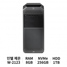 HP 워크스테이션 Z4 G4 W-2123 Win10 Pro (8GB/256GB NVMe/1TB/No Graphics)