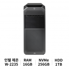 HP 워크스테이션 Z4 G4 W-2235 Win10 Pro (16GB/256GB NVMe/1TB/No Graphics)