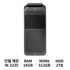 HP 워크스테이션 Z4 G4 W-2235 Win10 Pro (16GB/512GB NVMe/2TB/No Graphics)