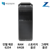 HP Z6 G4 워크스테이션 Xeon Gold 6254 (3.1GHz / 18Core) 64GB Win10 Pro