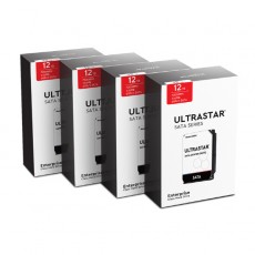 WD ULTRASTAR DC HC520 패키지 12TB 4PACK HUH721212ALE600 NAS HDD