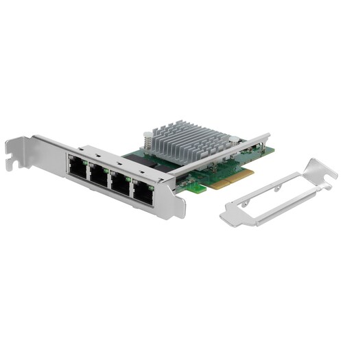 Winyao WYI350-T4V2 4포트 인텔 NHI350AM2 PCIe4X 서버 랜카드  LP호환