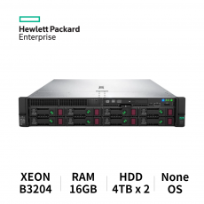 HPE 프로라이언트 서버 DL380 GEN10 8LFF (B-3204/16GB/HDD 4TB x2 RAID)