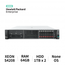HPE 프로라이언트 서버 DL380 GEN10 8SFF (S-4208/64GB/HDD 1TB x2 RAID)