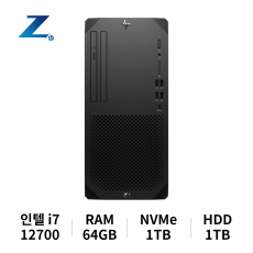 HP 워크스테이션 Z1G9 UHD Win10 Pro (i7-12700/64GB/1TB SSD/1TB/Windows 11 Pro)