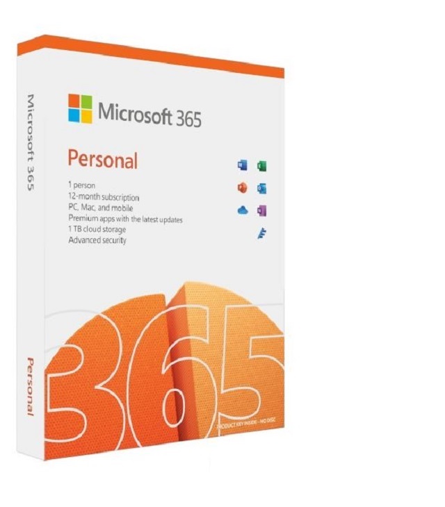 MS Office 365 Personal PKC(가정용/1인사용/1년/팩키지)